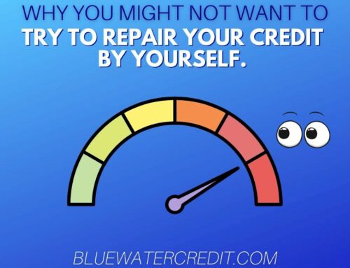 Why you might not want to try to repair your credit by yourself.